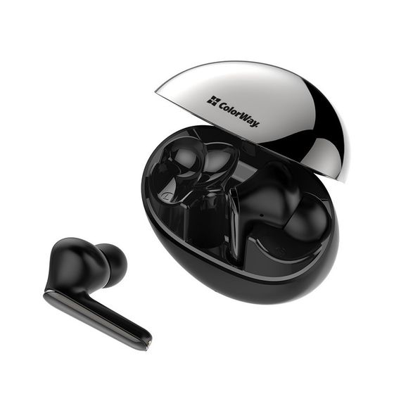 Навушники ColorWay TWS-3 Earbuds Black (CW-TWS3BK) | Зображення 2