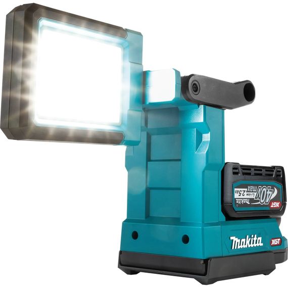 Фонарь светодиодный аккумуляторный с магнитной основой Makita ML013G (1200 лм, XGT 40 В, EUAML013G, без аккумулятора и зарядного устройства) | Зображення 4