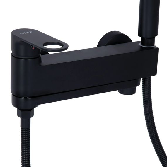 Змішувач для ванни Qtap Jay QTJAY260BLM45548 Black Matt | Зображення 3