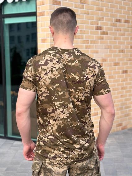 Військова Футболка піксель CoolMax military | Зображення 6