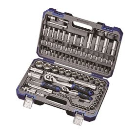 Набор инструментов профессиональный 1/4" и 1/2" 94 ед. Haisser BLACK 70254