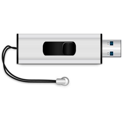 USB флеш накопитель Mediarange 32GB Black/Silver USB 3.0 (MR916) | Зображення 3