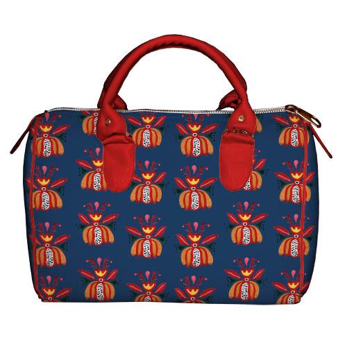 Сумка бочонок Barrel Дивный цветок 28x18x17 см (SB_23S010_KR)