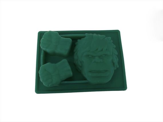 Силіконова форма 3D для випікання, льоду, шоколаду Hulk Халк (код: SKU-1716278170)
