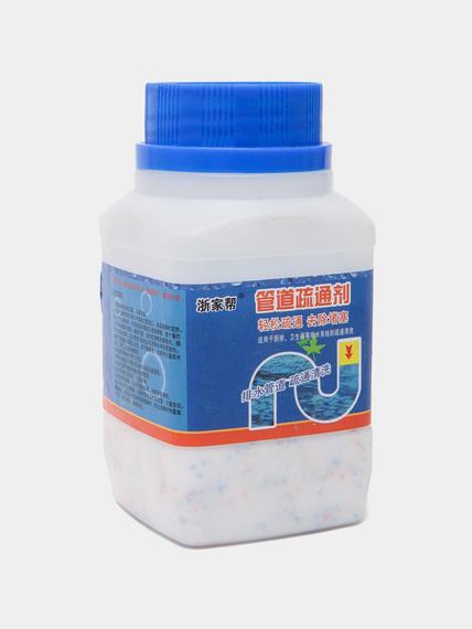 Засіб для чищення каналізації, Порошок для очищення засорів труб | Зображення 1