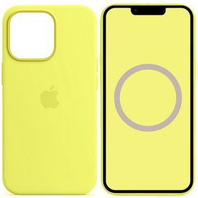 Чехол Silicone case (AAA) full with Magsafe and Animation для Apple iPhone 13 Pro Max (6.7")