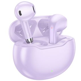 Беспроводные TWS наушники Hoco EW61 June Milky White Purple