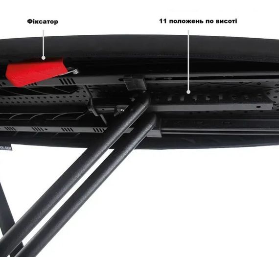 Дошка для прасування Rolser K-Surf Black Tube Plata (K07002-1029) | Зображення 5