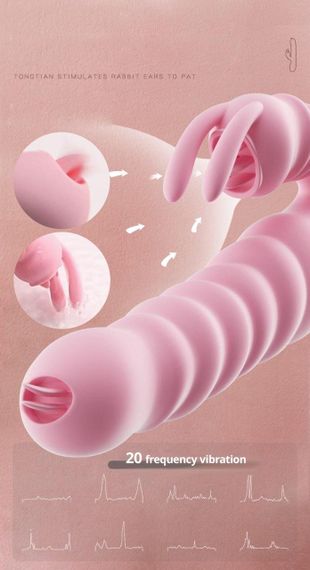 Вібратор - Hannah USB Pink sexstyle | Зображення 6