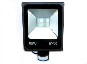 Прожектор LED с датчиком движения IP65 HL-13P/50W NW