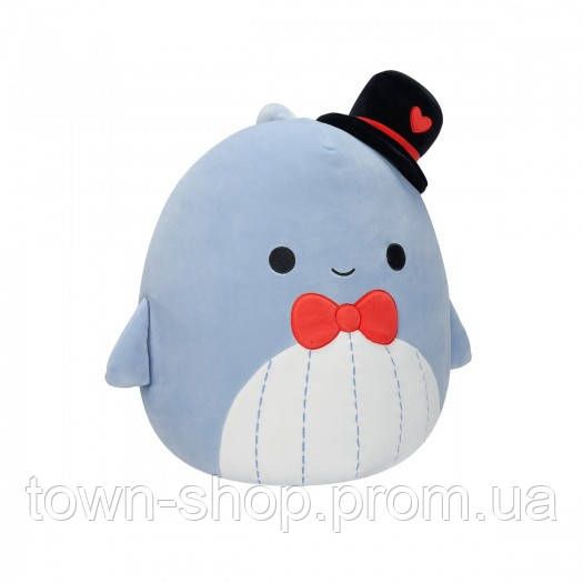 Мягкая игрушка Squishmallows – Синий кит Самир (13 cm) | Зображення 2
