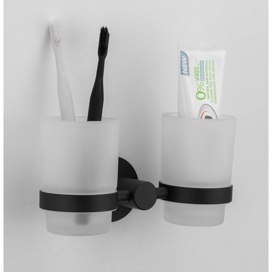 Стакан подвійний для зубних щіток Frap F30208 | Зображення 3