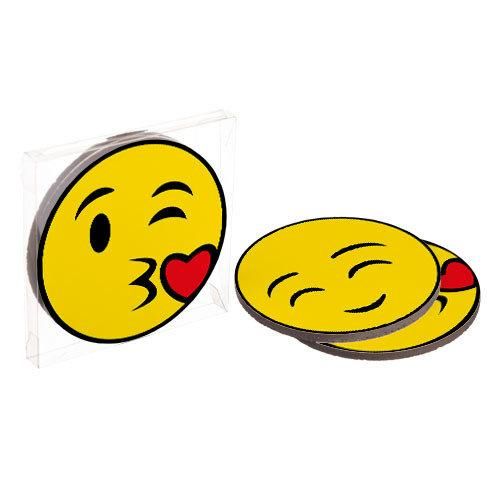 Підставки під гаряче Coaster Смайлы (корок) 10 см