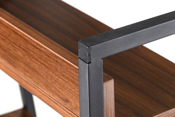 Стеллаж Special4You STROKE 4 SHELF WALNUT | Зображення 5