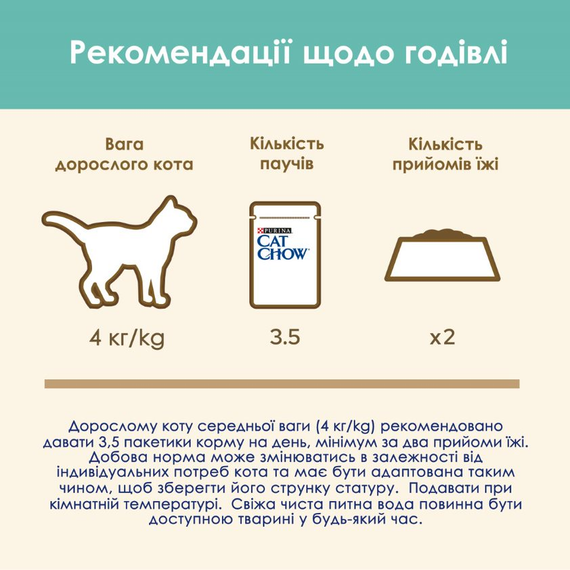 Влажный корм Cat Chow Hairball для взрослых котов "Выведение шерсти", курица с зеленой фасолью 78х85г | Зображення 7