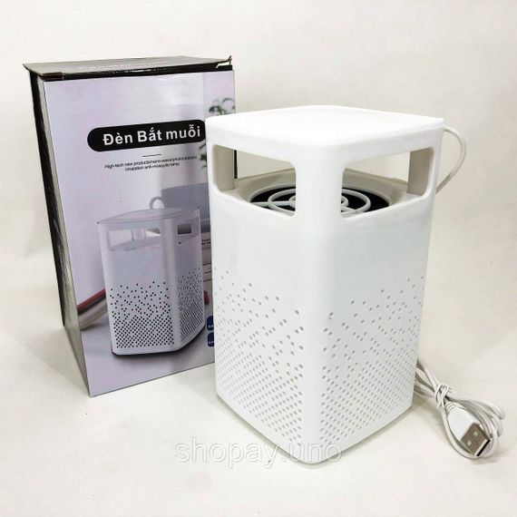 Лампа от комаров USB Bug Zapper Fly White GV-11 | Зображення 1