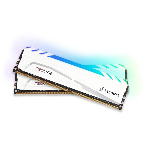 Модуль пам'яті для комп'ютера DDR5 64GB (2x32GB) 6400 MHz Redline RGB White Mushkin (MLB5C640BGGP32GX2) | Зображення 4