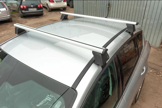Поперечины на гладкую крышу (2 шт, Asaf V4) для Ford C-Max/Grand C-Max 2010-2019 гг