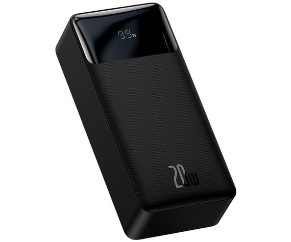 Портативний зарядний пристрій Power Bank Baseus PPDML-N Bipow 20W 30000 mAh чорний (ЦУ-00036654_1912) | Зображення 6