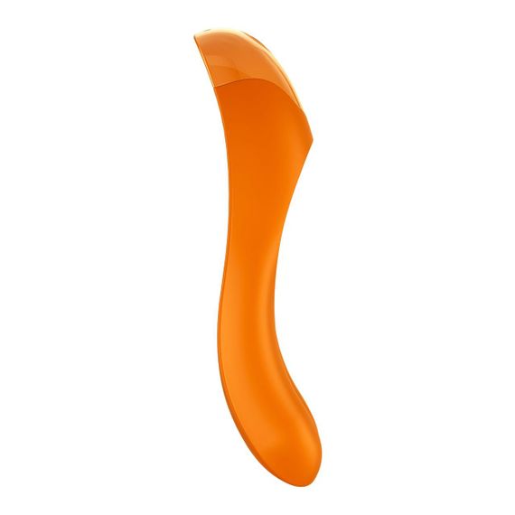 Вібратор на палець Satisfyer Candy Cane Помаранчевий — компактний для стимуляції ерогенних зон | Зображення 4