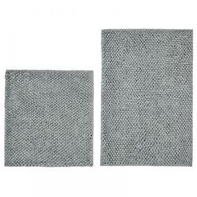 Набір килимків для ванної кімнати 2шт 50*80см+50*50см Ананас Дариана