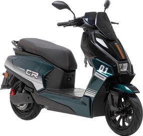Электроскутер Crosser CR-22 2500W 72V 35Ah Graphene, до 80 км, 65 км/ч, современный городской электроскутер Зелений