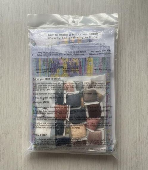 Набор для вышивки крестом JOZYSH "Невеста" 14CT, 50x50 см, канва Аида с нанесенным рисунком | Зображення 7