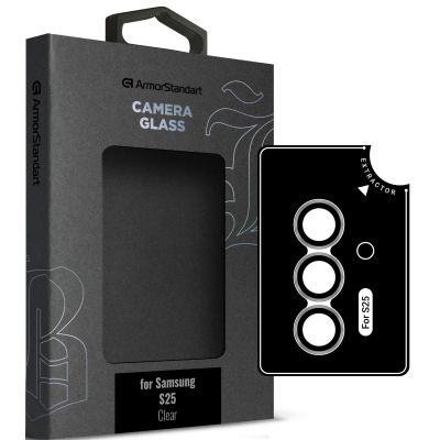 Стекло защитное Armorstandart Camera Supreme BI Samsung S25 Clear (ARM83219)