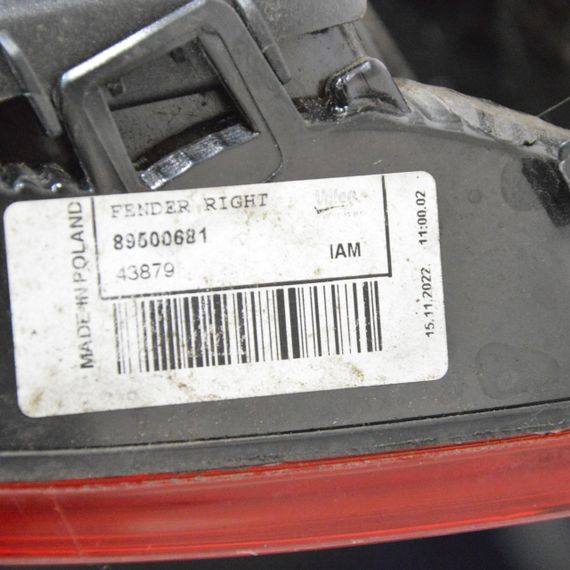 Ліхтар задній правий Volkswagen Golf VI 2008-2013 хетчбек Фара стоп задня права Фольксваген Гольф 6 89500681 | Зображення 3