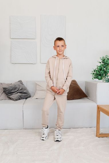 Костюм для хлопчика (підлітковий) Носи своє 140 Бежевий (p-14036-157622) | Зображення 6