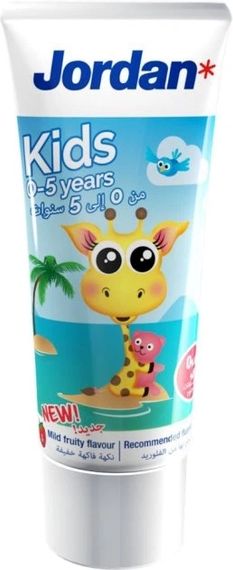 Зубна паста дитяча Jordan Kids (від 0 до 5 років) | Зображення 2