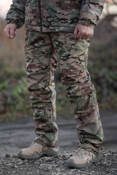 Штани зимові Nord Storm на підтяжках Мультикам Military R +