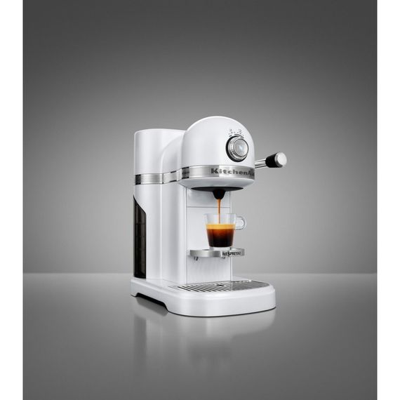 Кавомашина KitchenAid Artisan Nespresso 5KES0503EFP, капсульна, 1.4 л, морозні перли | Зображення 1