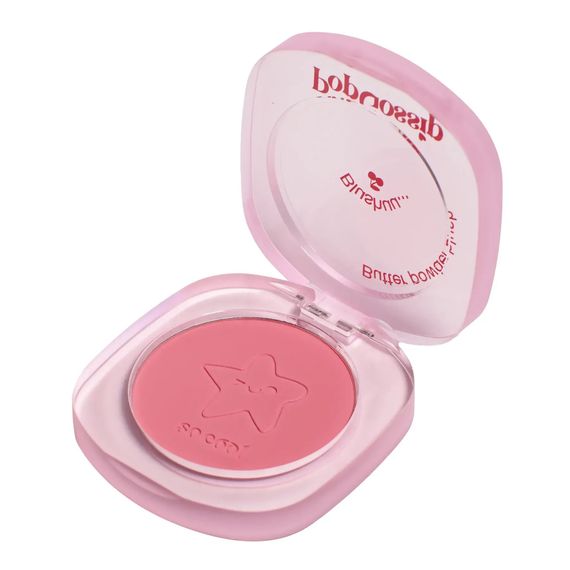 Рум'яна для обличчя з сатиновим фінішем Pop Gossip Blushuu Silky powder blush - №03 Berry Pop (3.2 g) | Зображення 1