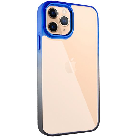 Чохол TPU+PC Fresh sip series для Apple iPhone 11 Pro Max (6.5") Чорний / Синій