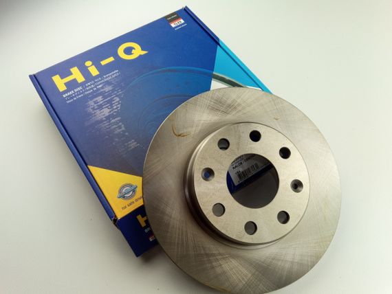 Диск гальмівний Aveo 13", Hi-Q (SD3001) 1 шт (96574633) | Зображення 2