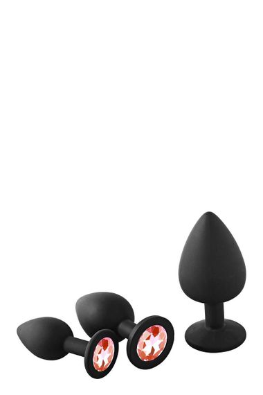 Набір анальних пробок Dream Toys Fantasstic Red Stone sexstyle