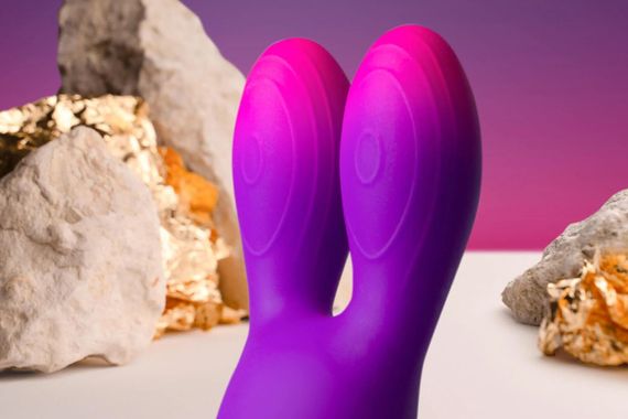 Вібратор Rocks Off Glo Girl - Bunny | Зображення 3