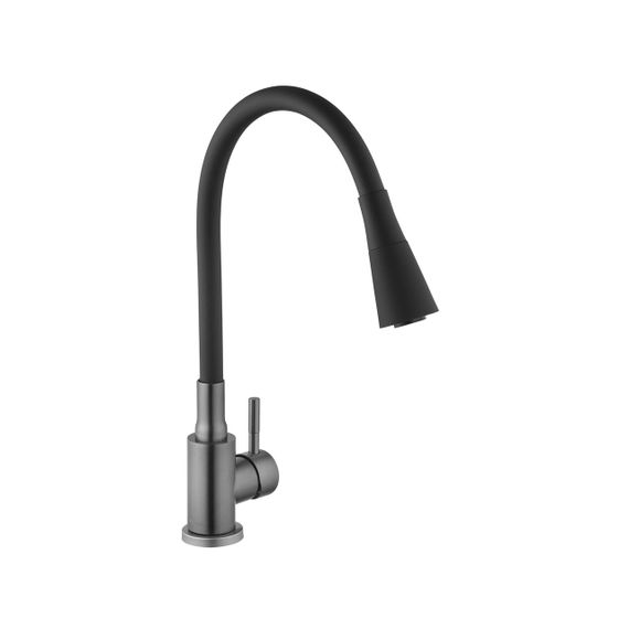 Змішувач для кухні Kroner KRP Edelstahl Klassisch - PVD031BLK | Зображення 2