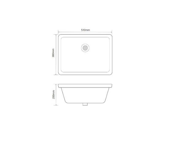 Раковина накладна Mixxus PREMIUM STYLE-1701 з переливом (MP6567) | Зображення 1