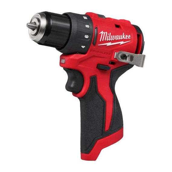 Дриль-шурупокрут акумуляторний MILWAUKEE M12 BLDDRC-0 (40 Нм) (каркас) 4933499683