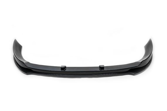 Накладка на передний бампер ЛИП (черная) для Ford Custom 2013↗ гг. | Зображення 1