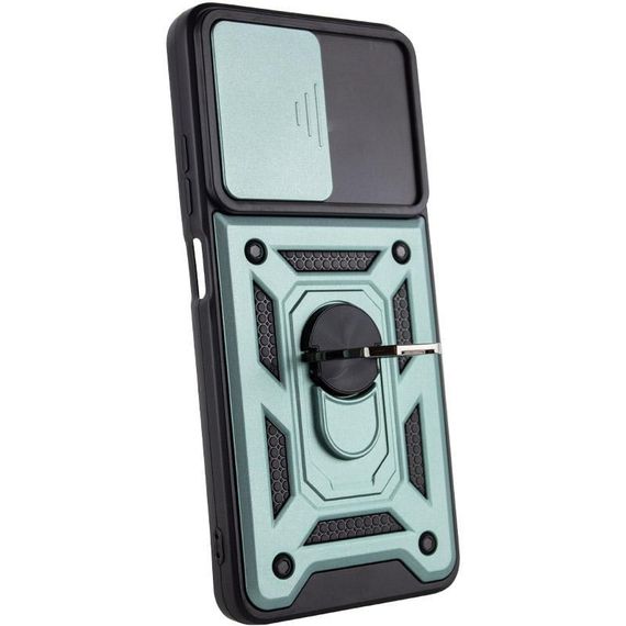 Чехол Ummi Camshield Serge Ring для Samsung Galaxy M23 5G / M13 4G Зеленый | Зображення 2