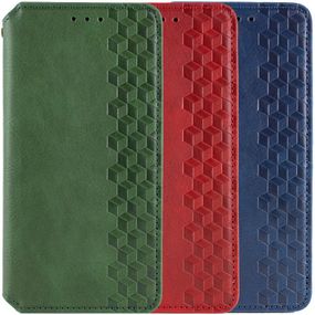 Шкіряний чохол-книжка GETMAN Cubic (PU) для Xiaomi Redmi 9
