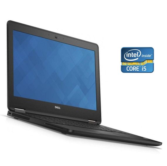 Нетбук Б-клас Dell Latitude 12 E7270 / 12.5" (1366x768) TN / Intel Core i5-6300U (2 (4) ядра по 2.4 - 3.0 GHz) / 8 GB DDR4 / 128 GB SSD / Intel HD Graphics 520 / WebCam / Win 10 Pro б/в