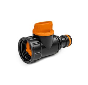 Адаптер Bradas із внутрішньою різьбою 3/4" з запірним краном BLACK LINE ECO-PWB2230L без ярлика