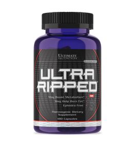 Жиросжигатель Ultimate Nutrition Ultra Ripped Ephedra Free 180 caps