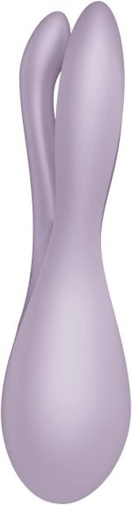 Клиторальный вибратор Satisfyer Threesome 2 Violet, 3 гибких пальчика, 3 мотора Sex Aura | Зображення 2