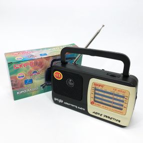 Радіо приймач з вбудованим акумулятор з хорошим прийомом для дачі KIPO KB-408 AC, Am радіоприймач Радіо WB-52
