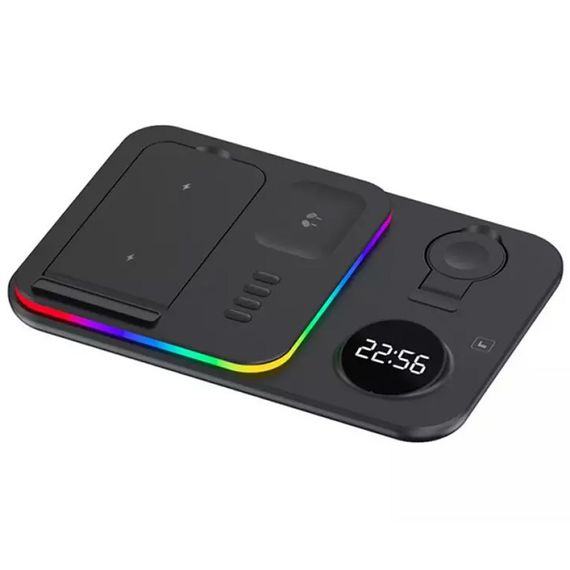 БЗУ + часы A82 4in1 Black | Зображення 1